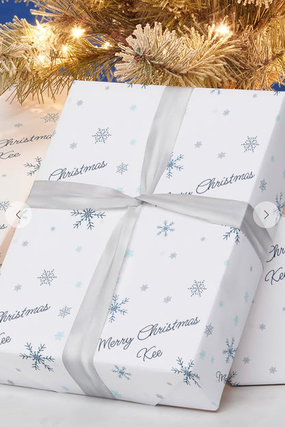 Custom Christmas Gift Wrap